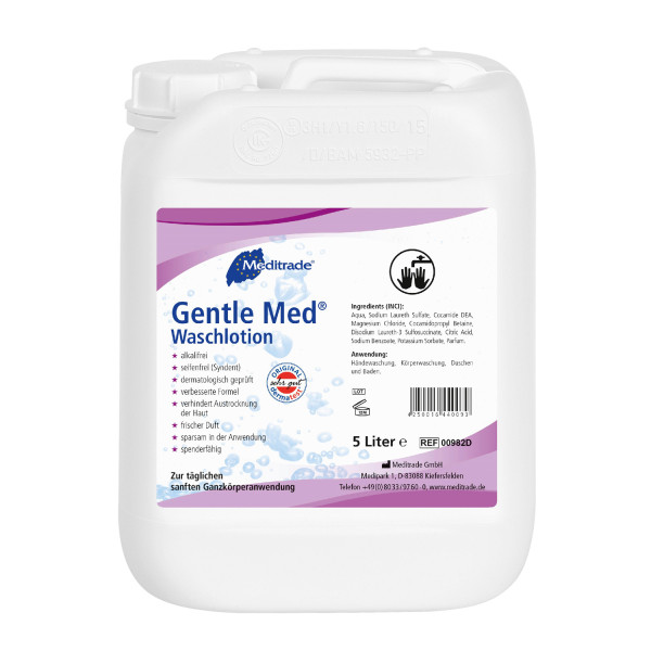 Meditrade Gentle Med® Waschlotion 5000 ml Kanister