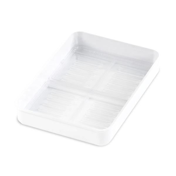 Schwarz melipul® Medi-7®-Tablett für 24 Tagsdispenser