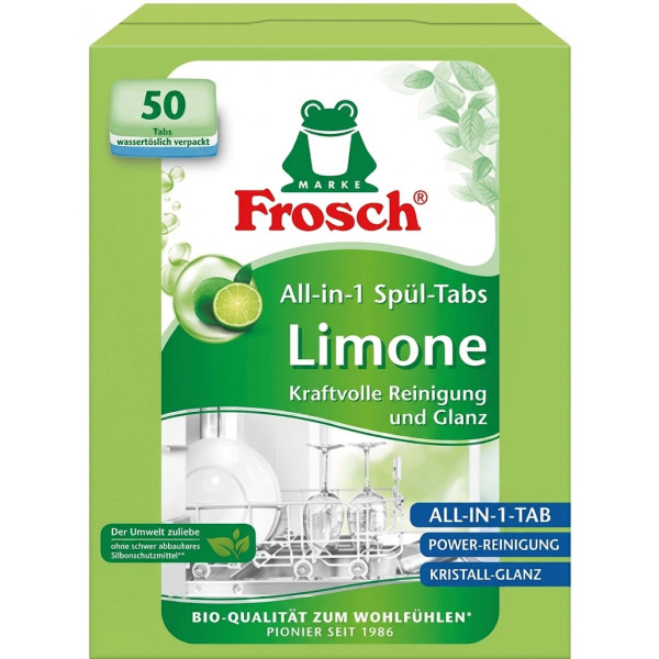 Frosch® All-in-1 Spül-Tabs Limone