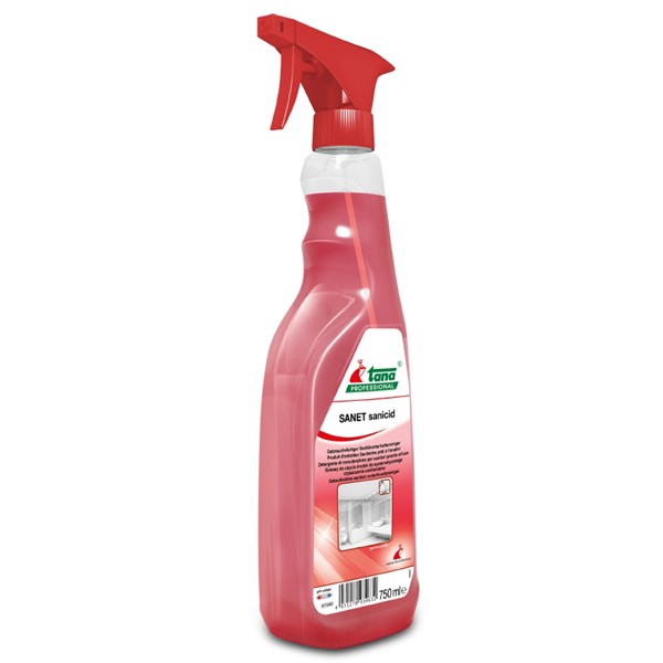 WM Professional tana professional® SANET sanicid Sanitärunterhaltsreiniger 750ml