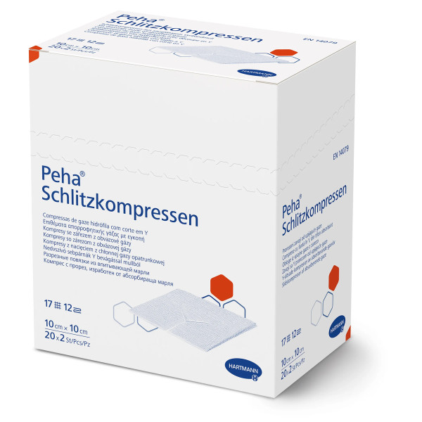 Hartmann Peha® Schlitzkompressen steril
