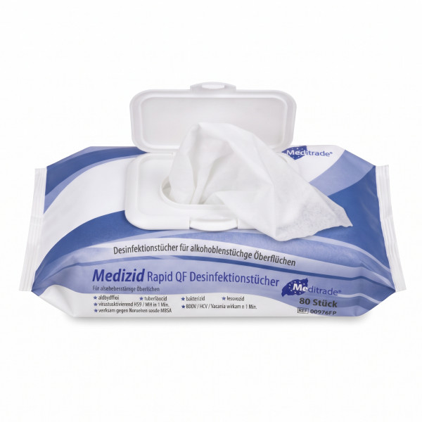 Meditrade Medizid® Rapid QF Desinfektionstücher