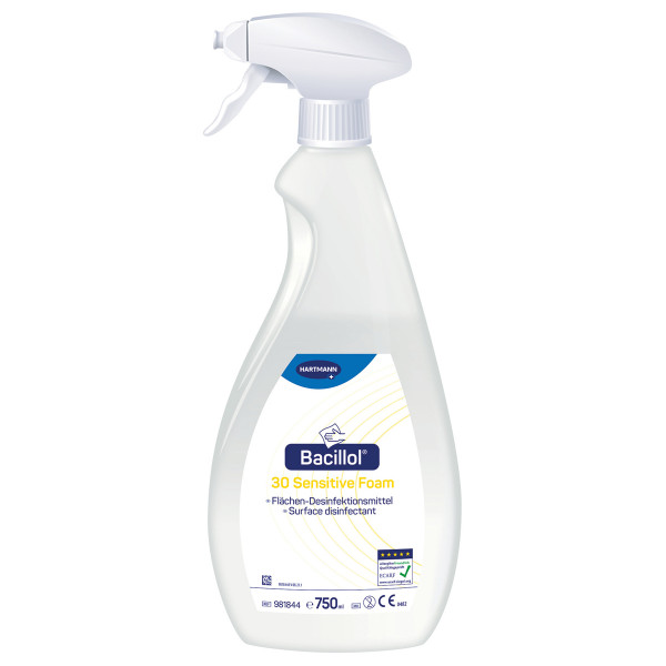 Bacillol® 30 Sensitive Foam Flächendesinfektion 750 ml Sprühflasche