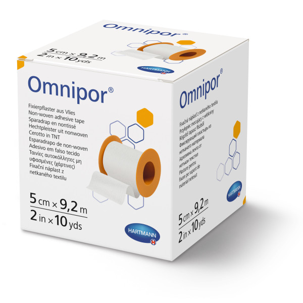 Omnipor® Spulenpflaster aus Vliesstoff 2,50 cm 9,2 Meter