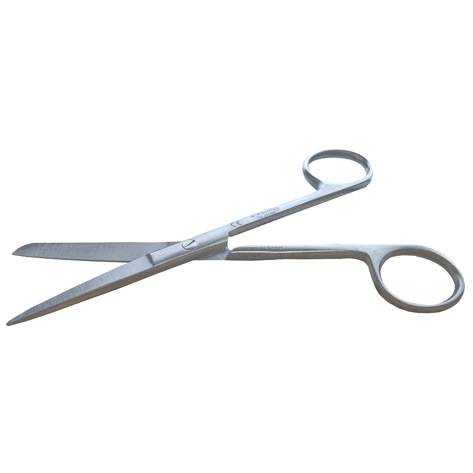 Chirurgische Schere aus Edelstahl | spitz/stumpf | 14,5 cm | rewa-shop ...