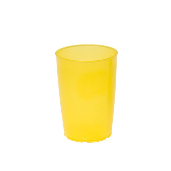 Ornamin® Pflegebecher 805 gelb transparent