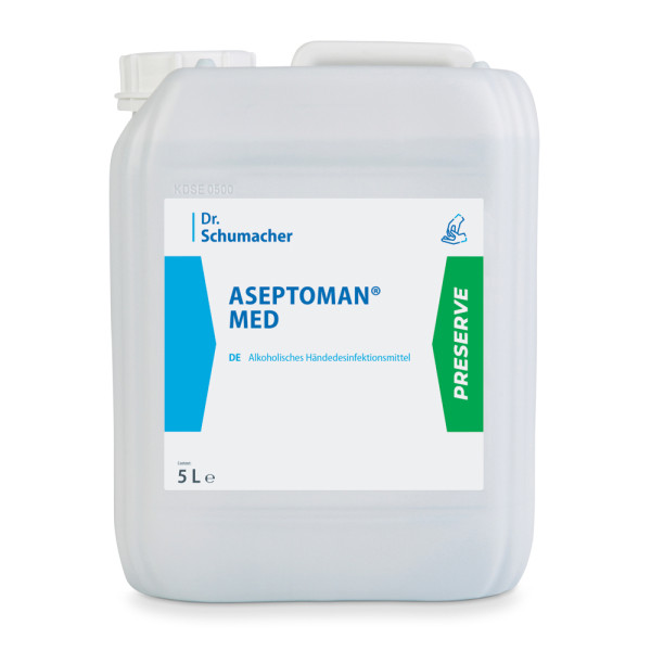 Dr. Schumacher Aseptoman® med Händedesinfektion 5000 ml Kanister