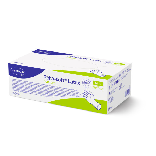Hartmann Peha-soft® Latex Comfort Latexhandschuhe Medium
