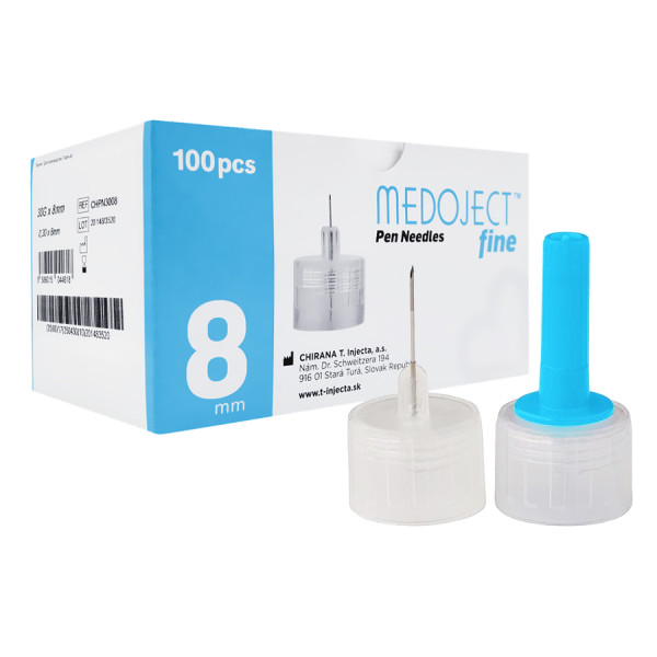 Chirana® Medoject fine Pen-Nadeln 31G 8mm