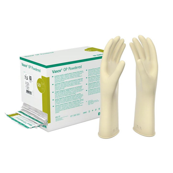 Vasco® OP Powdered Latex OP-Handschuhe 50 Paar