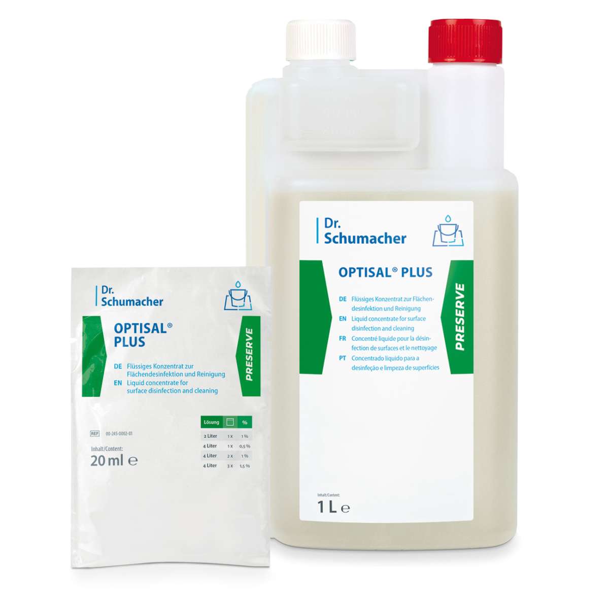 Dr. Schumacher OPTISAL® PLUS Flächendesinfektion | rewa-shop.de