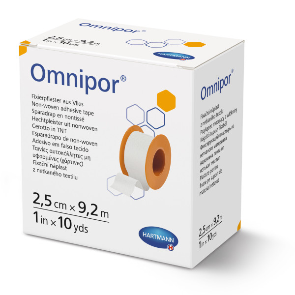 Omnipor® Spulenpflaster aus Vliesstoff 2,50 cm 9,2 Meter