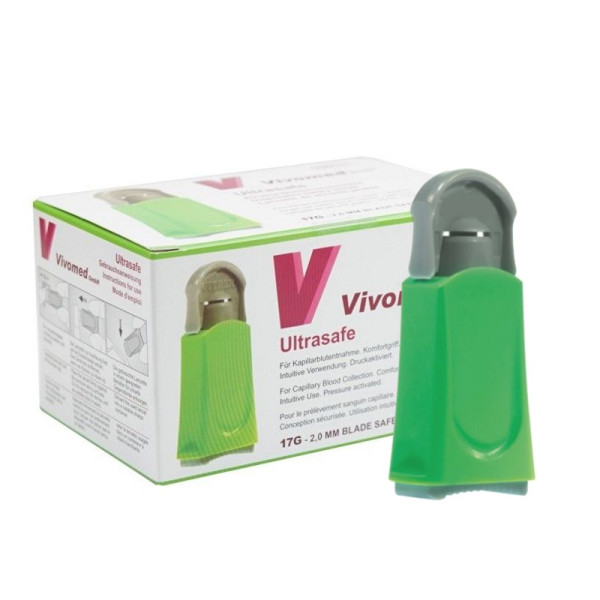 UltraSafe Sicherheitslanzetten 18 G Grün