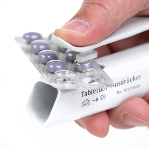 Schwarz melipul® Tabletten-Ausdrücker