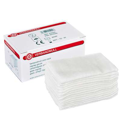 MULLRO Verbandmull – 10 Cm X 10 M, Gerollt – 100% Baumwolle, 1 Stück