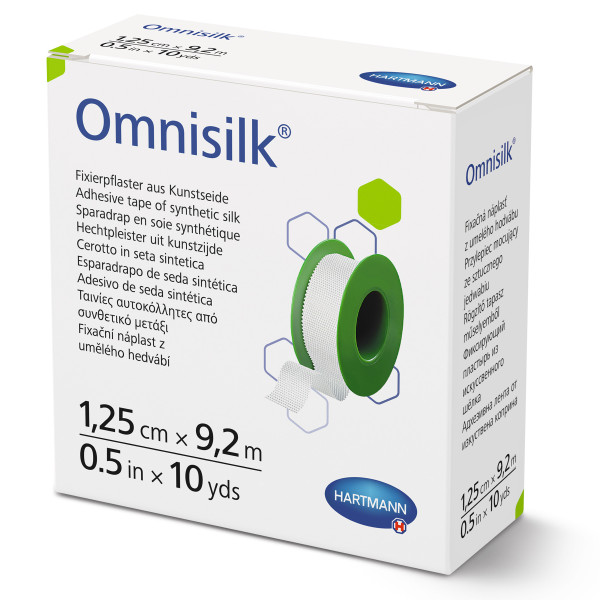 Omnisilk® Spulenpflaster aus Kunstseide 1,25 cm 9,2 Meter
