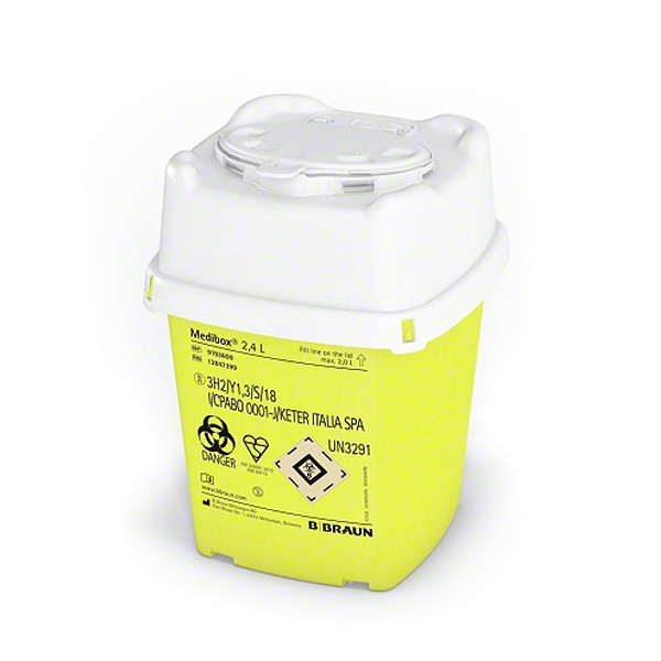 B.Braun Medibox® 2400ml Entsorgungsbehälter