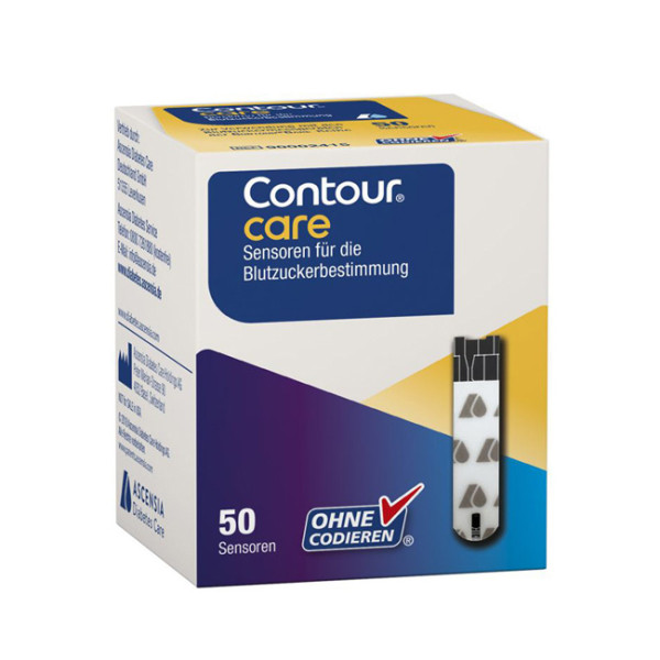 Ascensia Contour® care Sensoren Teststreifen