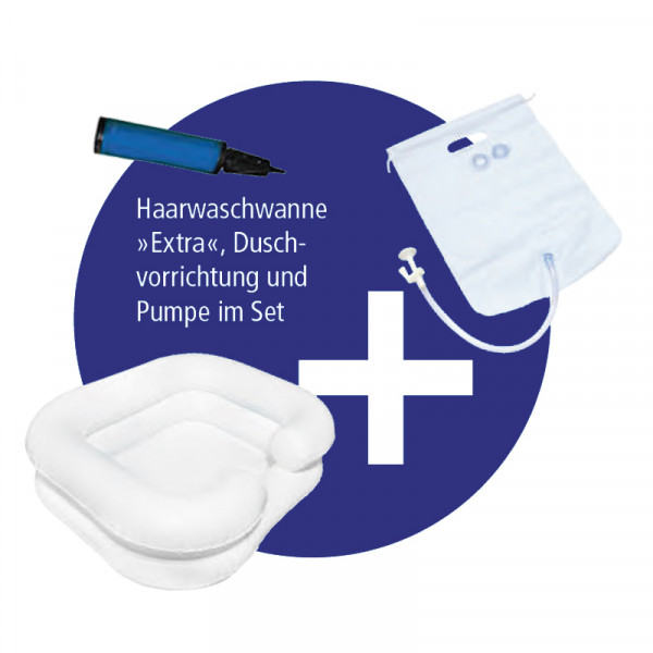 Haarwaschwannen-Set "Extra"