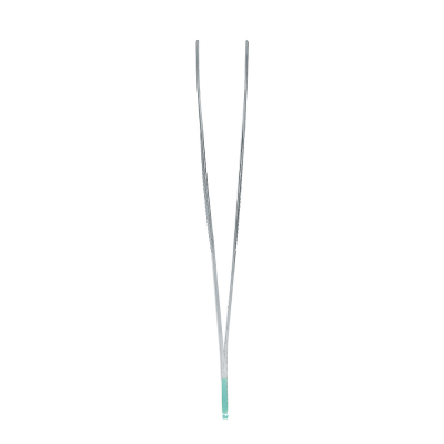 SANISMART Anatomische Pinzette – 14,5 Cm, Matt & Rostfrei, Geriffelt Für Sicheren Griff
