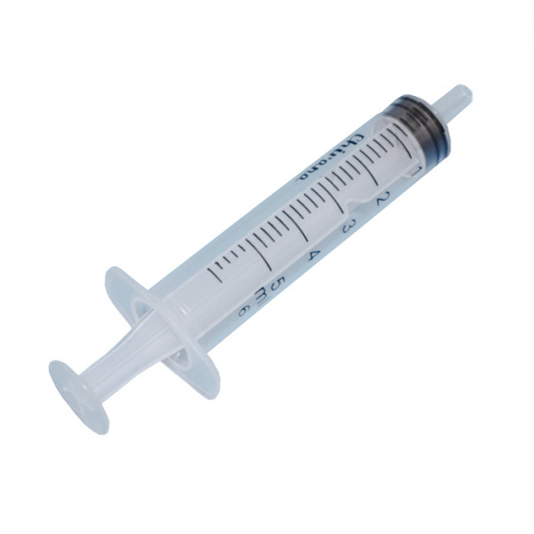 Chirana Spritzen 5 ml 3-teilig mit Luer Ansatz
