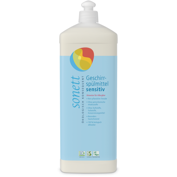 Sonett Geschirrspülmittel sensitiv 1000 ml Dosierflasche