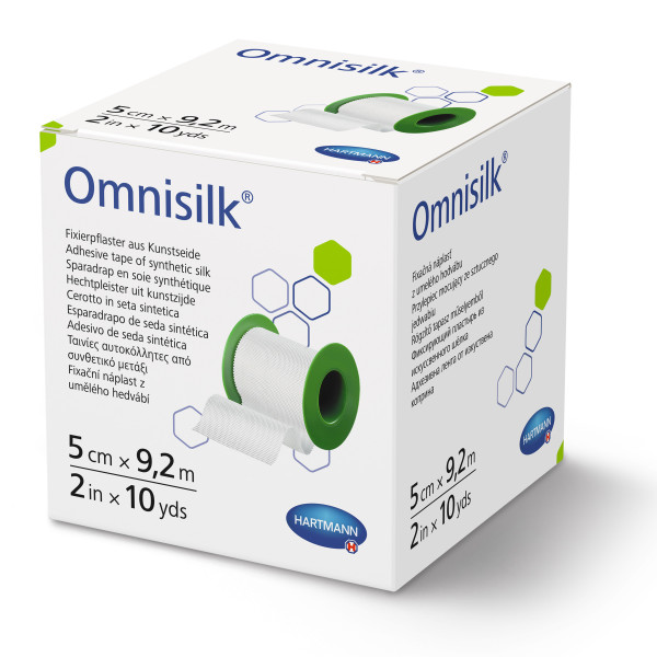 Omnisilk® Spulenpflaster aus Kunstseide 5 cm 9,2 Meter