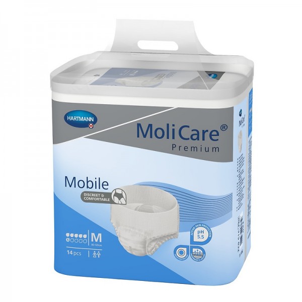 Hartmann MoliCare® Premium Mobile Inkontinenzslip Packung mit 14 Stück